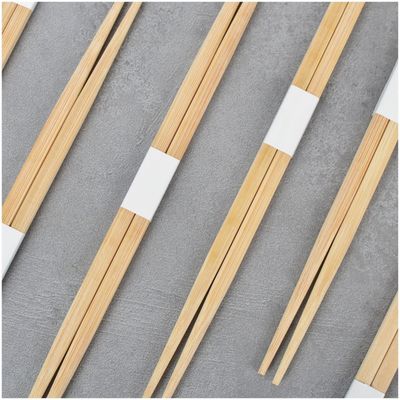 Premium 4.8mm Diameter Food Contact Safe Smooth Surface Bamboo Chopsticks Rikyu Chopsticks