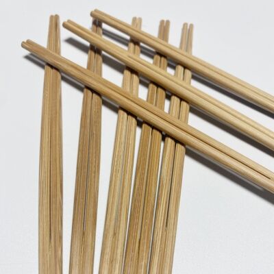 Eco-Friendly Custom Disposable Carbonized Ranchu Bamboo Chopsticks Printed Paper Sleeves for Parties-Wholesale Chinese