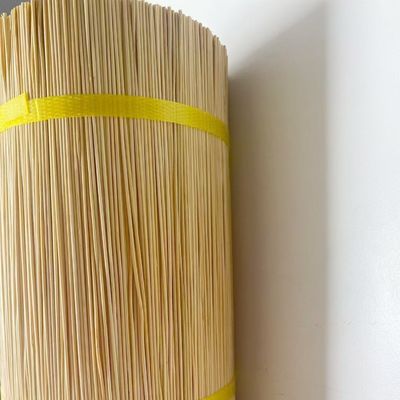 Εργοστάσιο απευθείας πώληση οικολογικά φιλικά μπαμπού ξύλα θυμίαμα 1.3mm στρογγυλό φυσικό ινδικό Agarbatti Stick ξύλα θυμίαμα